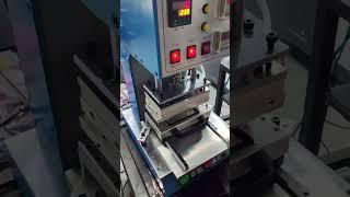 How to operate the heat staking welding machine? #heatstaking