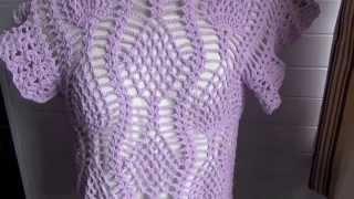 DMC Crochet Tunic Top 15092L2 - Pattern review and making tips