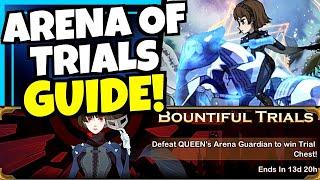 QUEEN ARENA OF TRIALS GUIDE AFK ARENA x PERSONA5