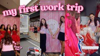 WORK VLOG bts of sponsoring a pageant & more