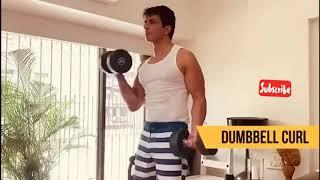 The Real hero Sonu Sood daily gym workout With son Eshaan Sood at Home 2020