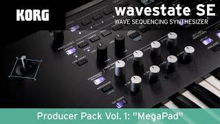 Producer Pack Vol. 1 für KORG wavestate - MegaPad