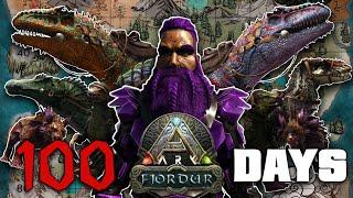 I Survived for 100 Days On Hardcore Fjordur… Here’s What Happened  Ark Survival Evolved