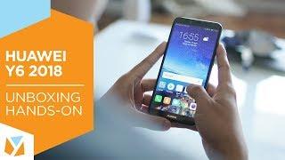 Huawei Y6 2018 Unboxing Hands-On