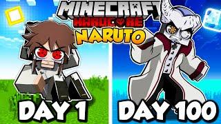 I Survived 100 DAYS as an OTSUTSUKI in Naruto Minecraft