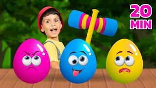 Mix - Surprise Eggs Kids Songs Compilation  BabyBillion  Nursery Rhymes