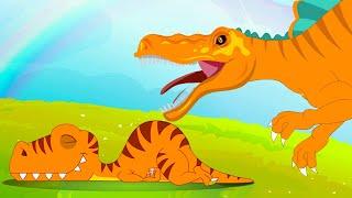 Are You Sleeping? Baby Spinosaurs - Preschool Songs & Nursery Rhymes