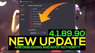 GAMELOOP NEW SETTINGS FOR HIGH END LOW END PCs ADB DEBUGGING AND ROOT AUTHORITY & AUDIO CHANNEL