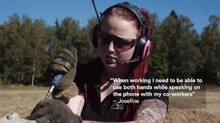 Headset with Bluetooth® and connection to a mobile app - 3M™ PELTOR™ WS™ ALERT™ XPI Headset