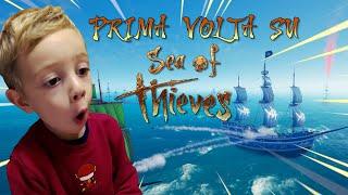 MIO FIGLIO gioca per la prima volta a Sea Of Thieves e da fuoco alle galline