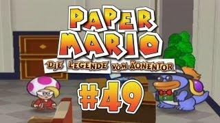 Lets Play Paper Mario - Die Legende vom Äonentor #49 - Krumme Dinger blind HD