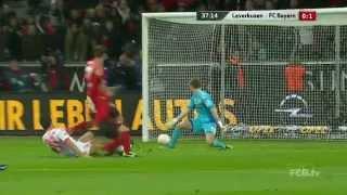Traumtor von Mario Gomez gegen Leverkusen