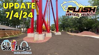 Flash Vertical Velocity Update 7424  Six Flags Great Adventure