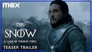 SNOW  Season 1 Trailer  Game of Thrones Jon Snow Sequel Series  HBO Max