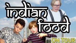 German Kids try Indian Food - Food Explorers On Tour