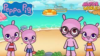 Peppa Pig in Avatar World  Lets Go On Holiday ️️  Avatar World