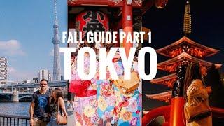 Your Tokyo Fall Guide  + Vlog Part 1 - #Shibuya #harajuku #shinjuku - 17 days in Japan Part 4