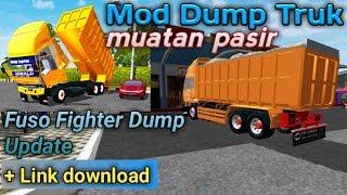 Share Mod Dump truck - Fuso Fighter Dump Update  Bussid mod terbaru