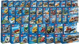 All LEGO City Great Vehicles Sets 2012-2021 CompilationCollection Speed Build