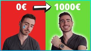 Comment Gagner 1000€ sans investir méthode complète