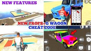 New Road Props Cheat Code in Indian Bike Driving 3D New Features+G wagon Cheat CodeHarsh in Game