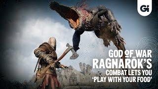 God of War Ragnaröks Combat Lets You Play With Your Food  Exclusive Gameplay