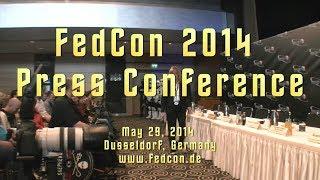 FedCon 2014 - Press Conference  Pressekonferenz - HD