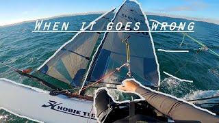When It Goes WRONG  Hobie Tiger Sailing
