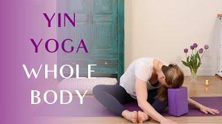 35 min Yin Yoga Whole Body Stretch  Yin Yoga for Emotional Release