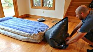 How to Inflate an Air Mattress with Garbage Bag