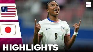 United States vs Japan  Highlights  SheBelieves Cup 06-04-2024