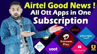 Multiple Ott Apps Subscription in Airtel Xstream Play  All Ott Apps Subscription  All in One Subs