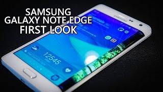 Samsung Galaxy Note Edge First Look