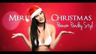 poonam pandey hot performance is in news again for her EROTIC Christmas Video