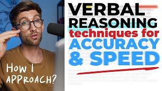 Verbal Reasoning Practice Question & Model Answer