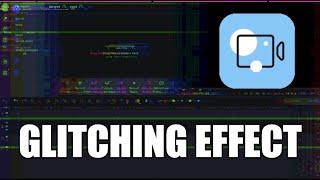 How to Add Static  Glitch Effect in Movavi Video Editor Plus 2022  Broken Camera Lens Effect