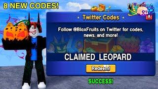 *NEW CODES* ALL NEW WORKING CODES IN BLOX FRUITS 2024 JULY ROBLOX BLOX FRUITS CODES LEOPARD