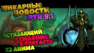 Истящающий - Новый Аффикс 9.1  Много Анимы  Усиление Торгаста  World of Warcraft Shadowlands 9.1