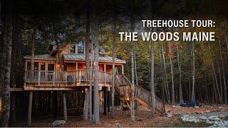 Treehouse Tour The Woods Maine