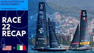 Louis Vuitton Cup Round Robin Race 22 Recap