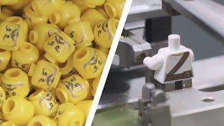 How are LEGO Minifigures Made?  LEGO Factory Behind The Scenes