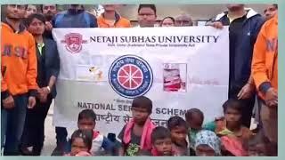 Social Crew and NSS woolen clothes distribution drive
