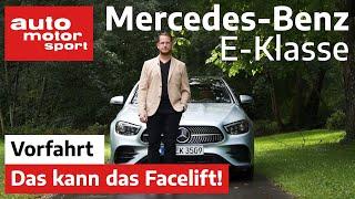 Die neue Mercedes E-Klasse 2020 Was bringt das Facelift? - ReviewFahrbericht  auto motor sport