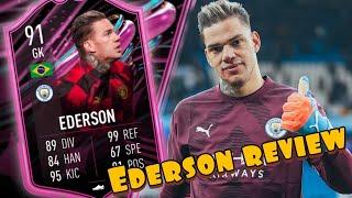 FIFA 23  EDERSON BALLERS PLAYER REVIEW  BEST PREMIER LEAGUE KEEPER?? 