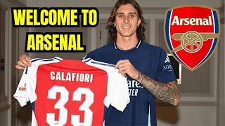 Welcome Riccardo Calafiori to Arsenal 