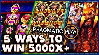 Top 5 Slots to Win MORE THAN 5000x on Pragmatic Play