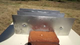 9mm 115gr vs 124gr vs 147gr fmj  vs 5 Steel Plates Second Video