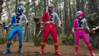 Power Rangers Dino Fury  Los rangers entrenan para transformarse