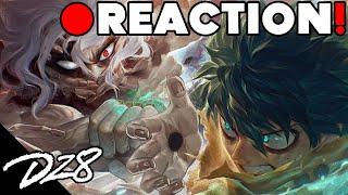 DEKU VS SHIGARAKI RAP SONG  READY FOR WAR  DizzyEight My Hero Academia AMV REACTION