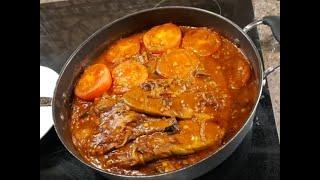 خورشت قیمه بادمجان ،فوق العاده خوشمزه وخوشرنگ ولعاب باآشپزخانه فریبا  Gheime Bademjoon Stew